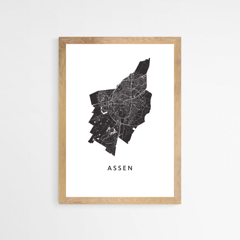 Assen - Stadskaart
