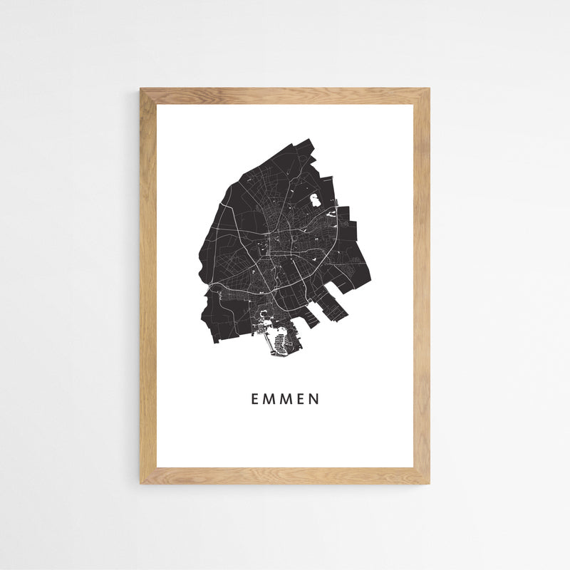 Emmen - Stadskaart