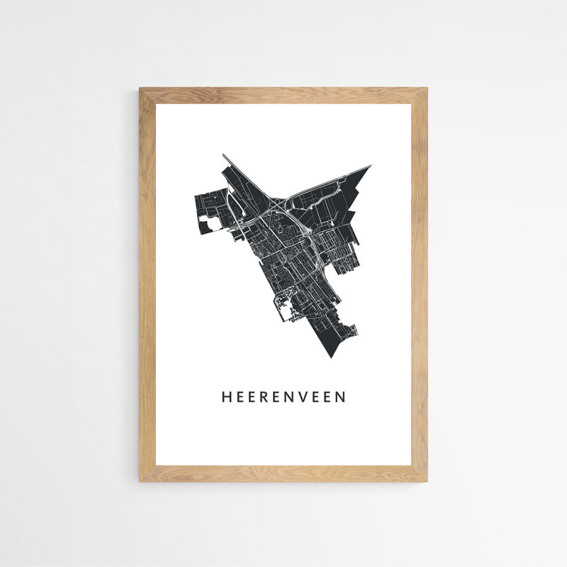 Heerenveen - Stadskaart