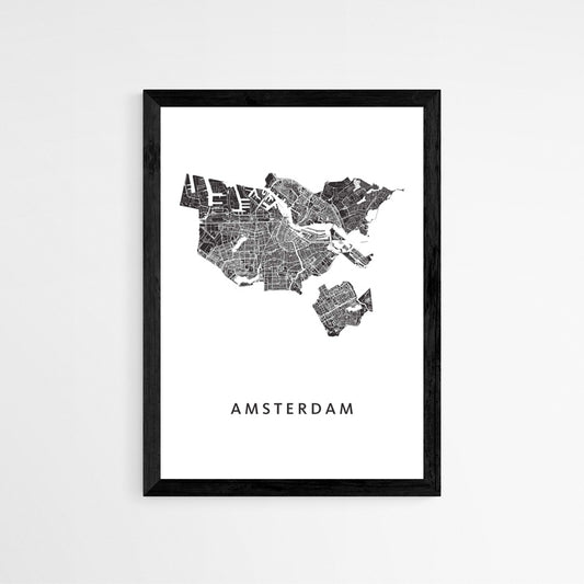 Amsterdam - Stadskaart