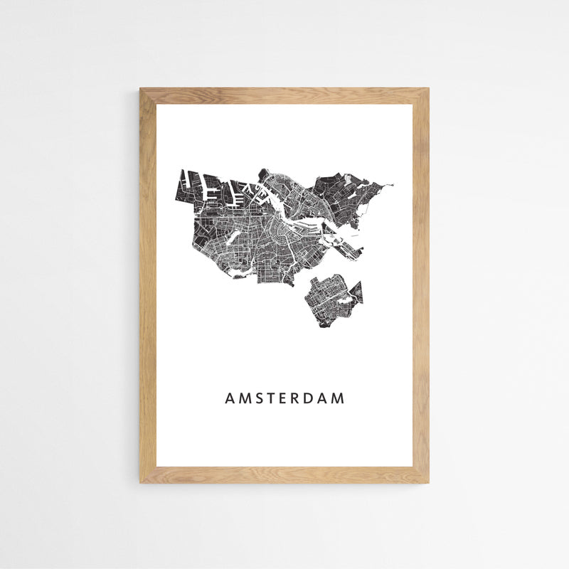 Amsterdam - Stadskaart