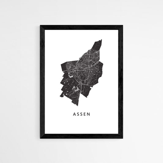 Assen - Stadskaart