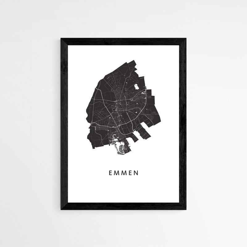 Emmen - Stadskaart