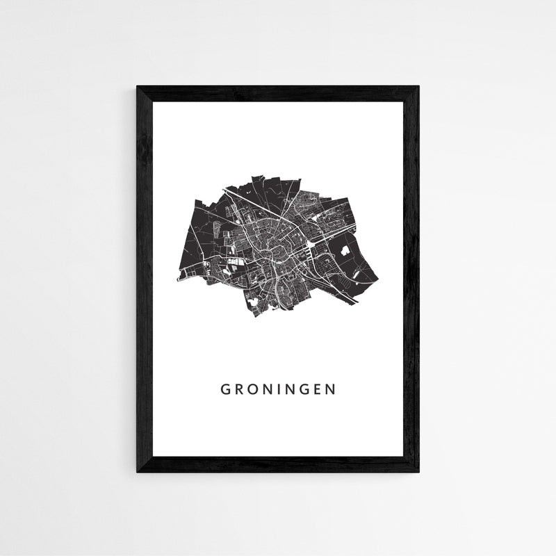 Groningen - Stadskaart