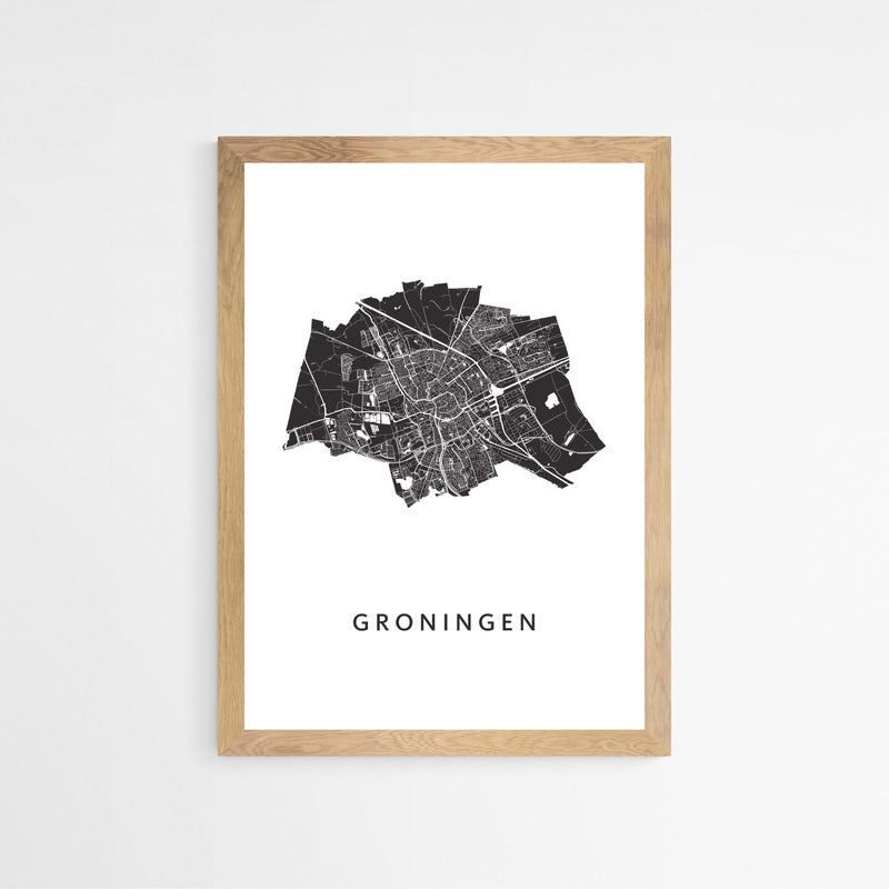 Groningen - Stadskaart