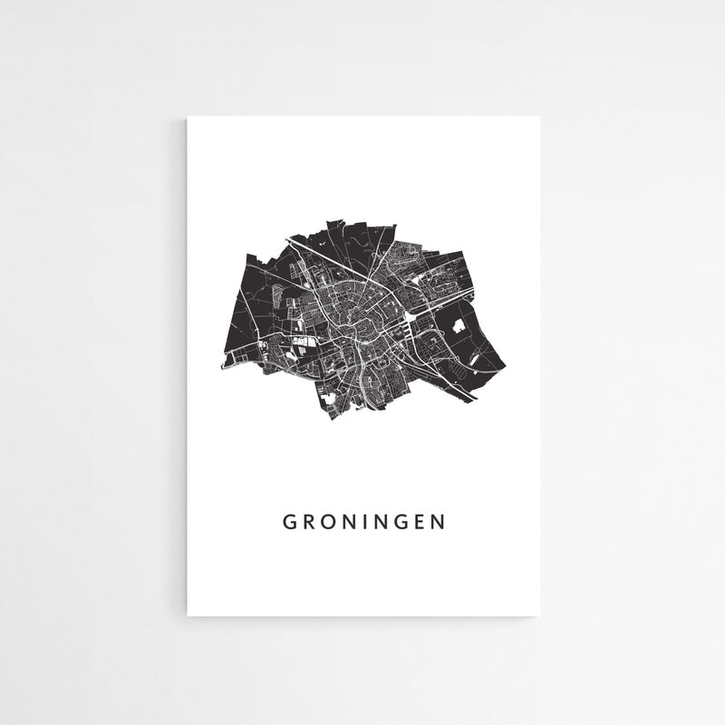 Groningen - Stadskaart