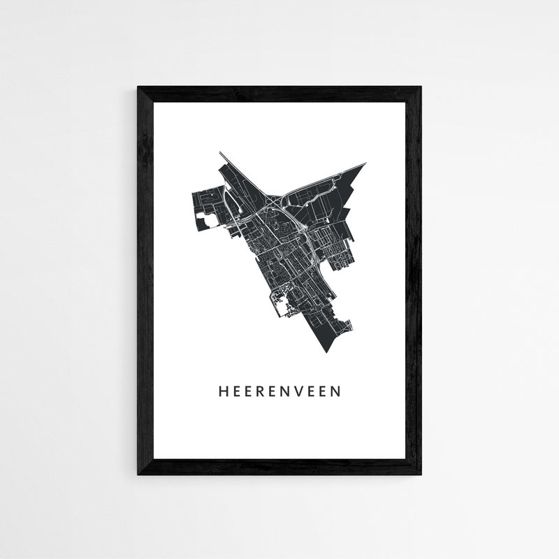 Heerenveen - Stadskaart