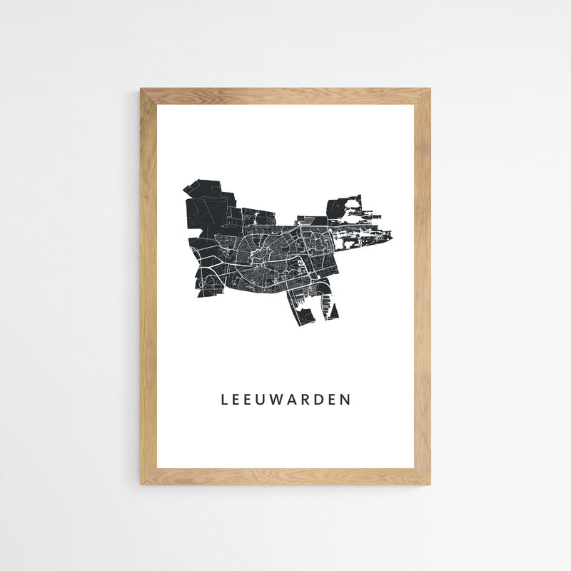 Leeuwarden - Stadskaart