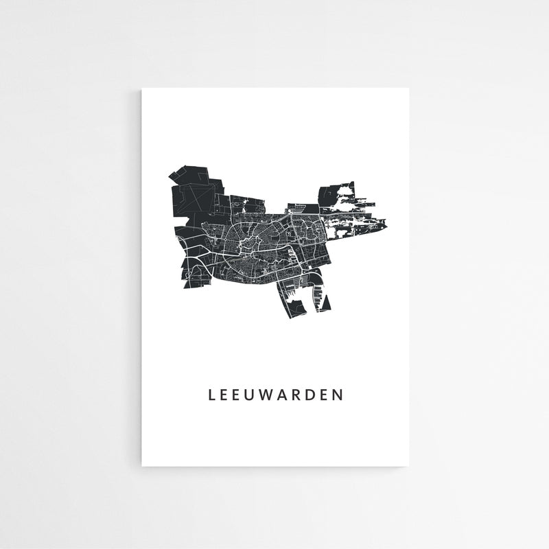 Leeuwarden - Stadskaart
