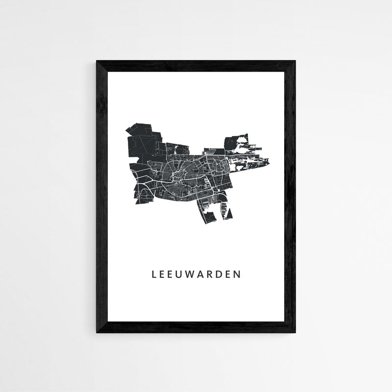 Leeuwarden - Stadskaart
