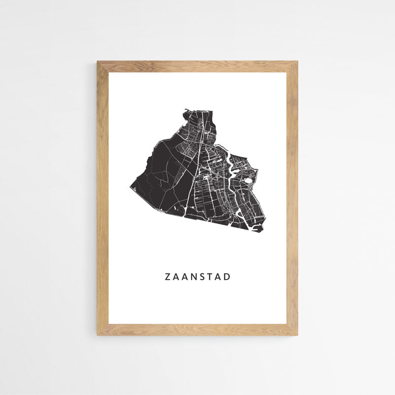 Zaanstad - Stadskaart
