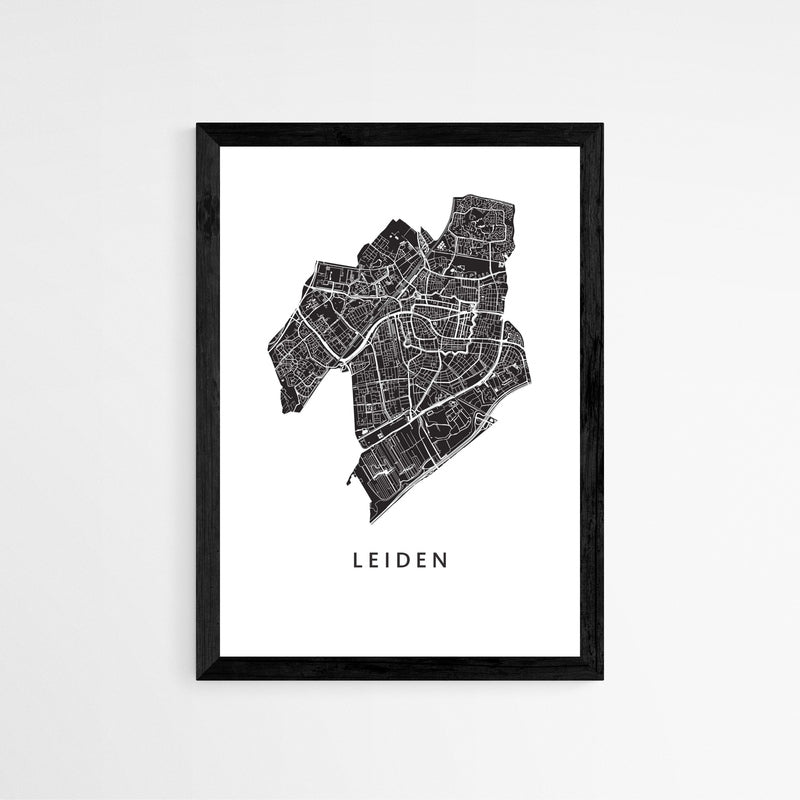 Leiden - Stadskaart