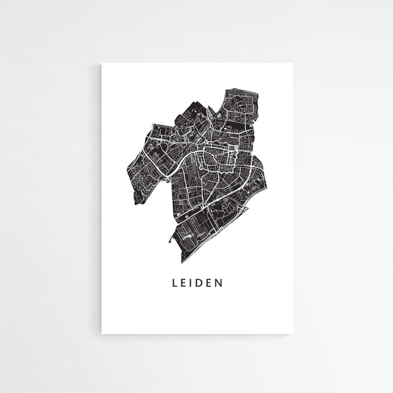 Leiden - Stadskaart